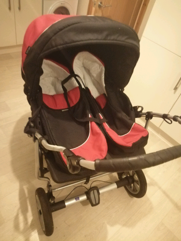 mikado twin pram